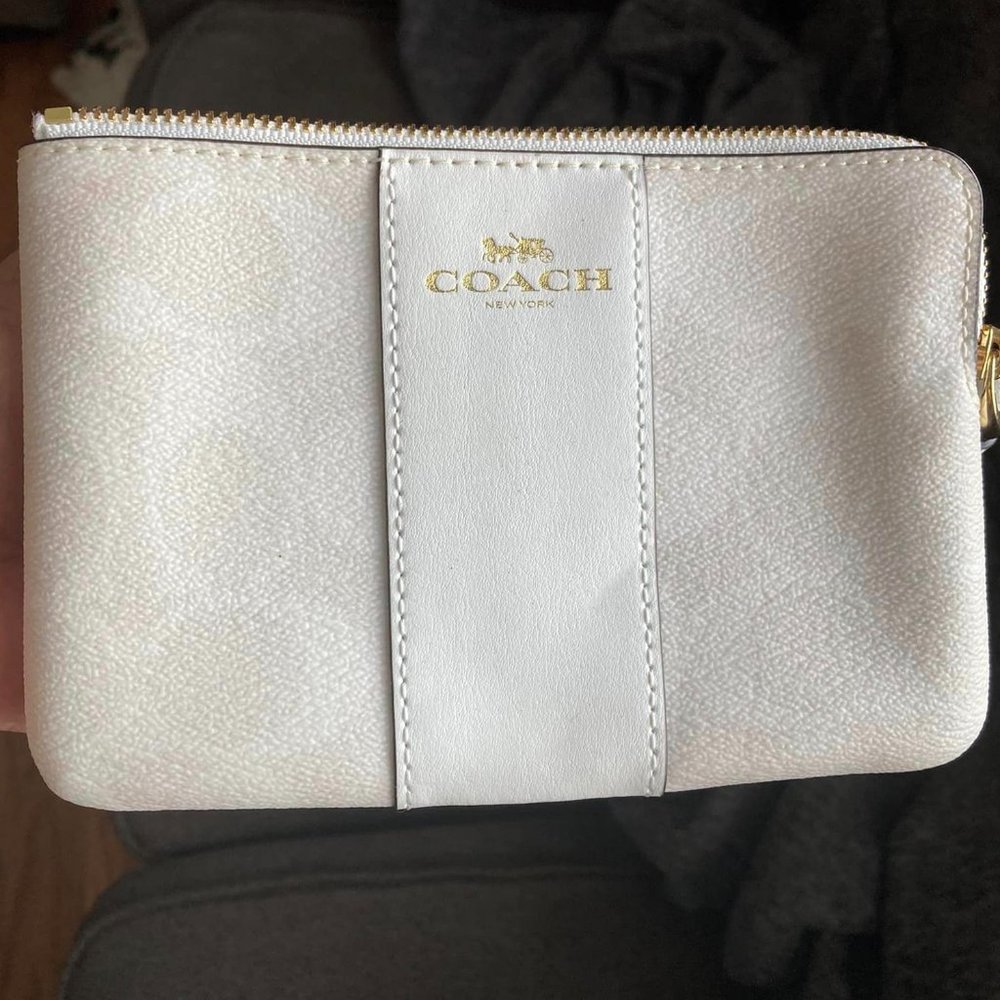 Coach small wristlet